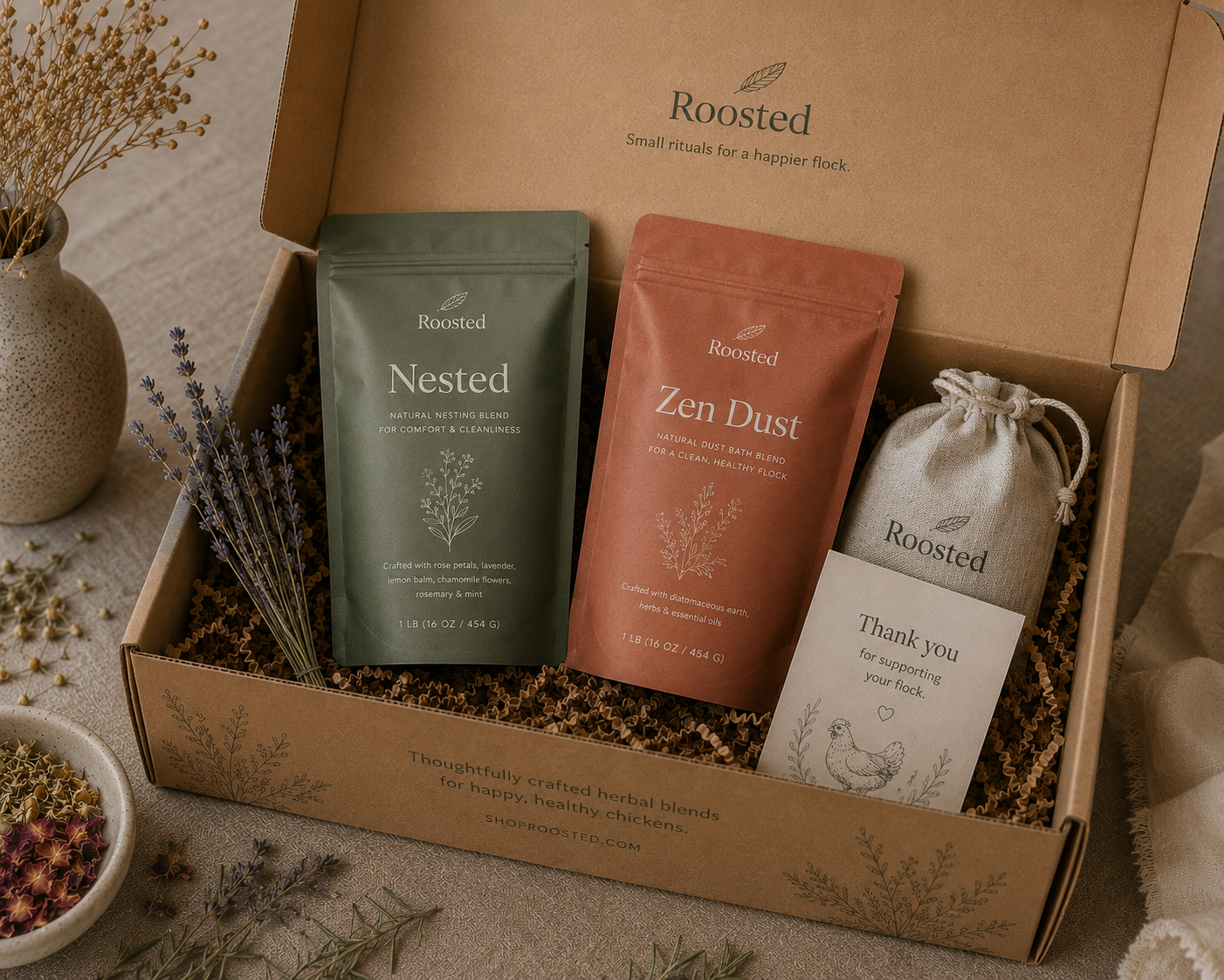 Roosted Box - Curated Flock Care Box